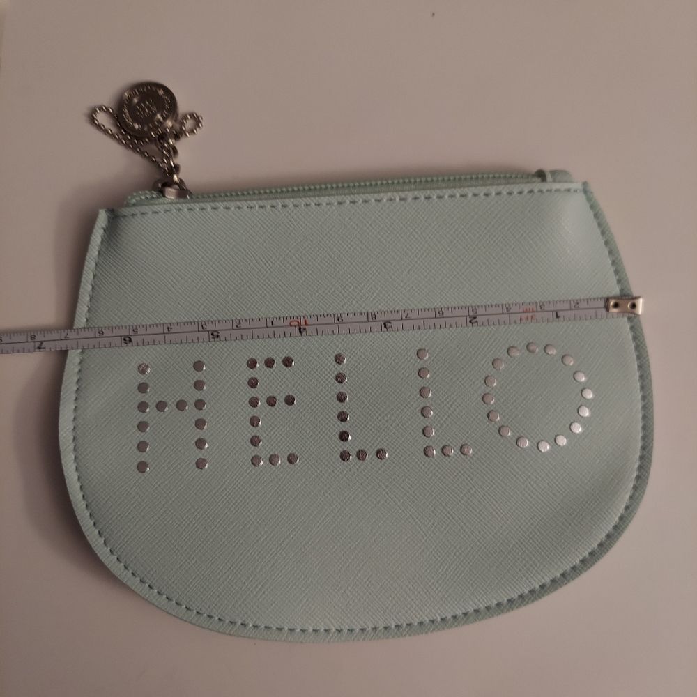 Mint Green Bath and Body Works HELLO Coin Pouch - Picture 4 of 4